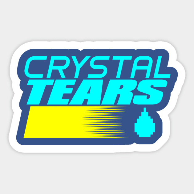 Crystal Tears Sticker by VisualTrashN'Treasure